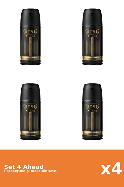 str8 Set 4 Deodorant Spray Ahead, 150 ml