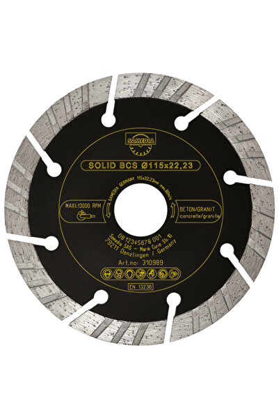 samedia Βασικοί διαμαντένιοι δίσκοι BCS, DIM 230 x 22,23 - 310992