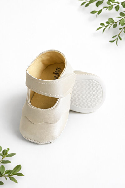 moukou Baby Girl Booties Shoes Leather-Look Size 17-18-19