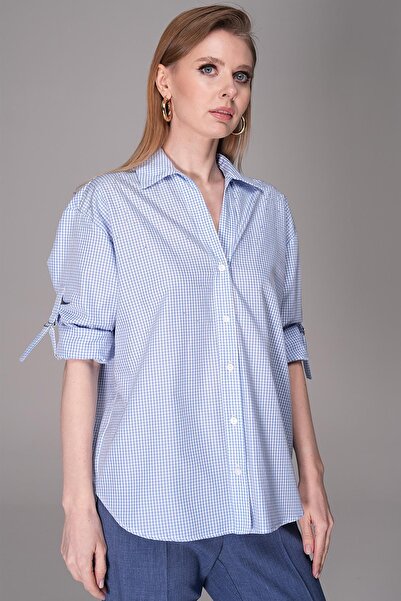 Journey Ekose-Taşlı Gömlek