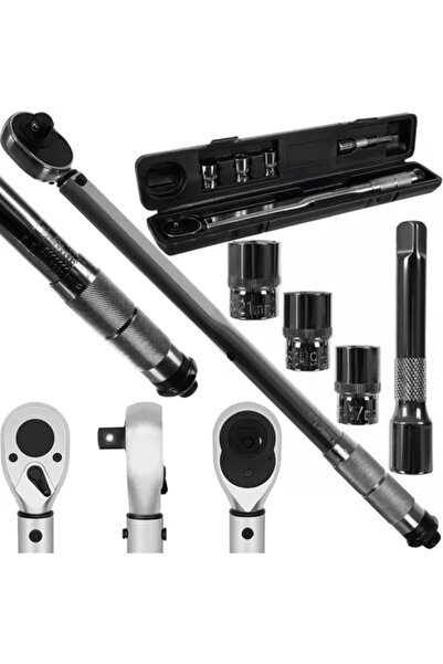 Selgot Torque Wrench 28-210 Nm, 1/2', Stainless Steel, 47 cm