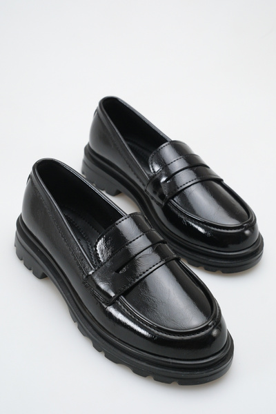 AYAKKABI MEET Women's Brown Loafer Daily Classic Shoes Casual Moccasin Fonle