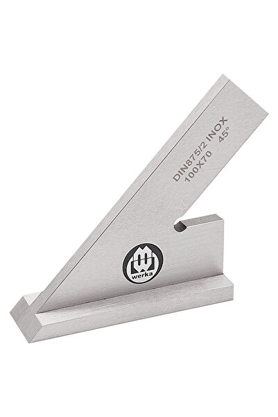 Werka Τετράγωνο 45 μοιρών με βάση, DIM 100 x 70 mm