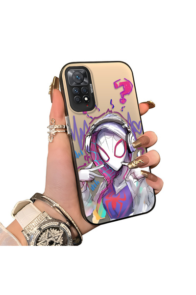 ucuc Xiaomi Redmi Note 12 Pro 4g Compatible Spiderman Couple Case Acrylic Bac...