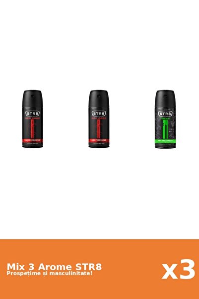 str8 Set 3 Mix STR8: 1x FR34K, 2x Red Code