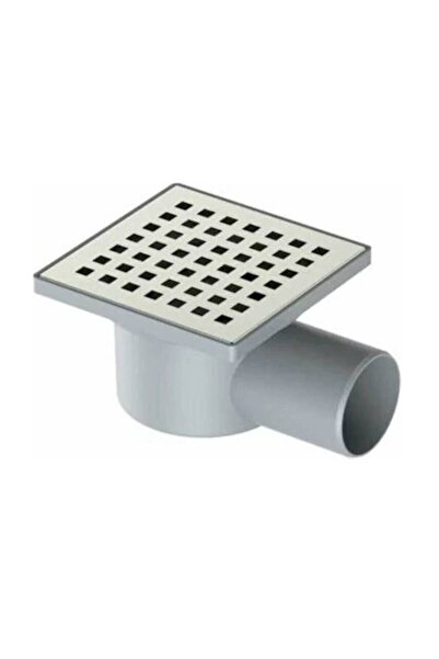 Genel Markalar Tema - 10X10 50 mm Kare Yandan Çıkışlı Yer Süzgeci - 93210
