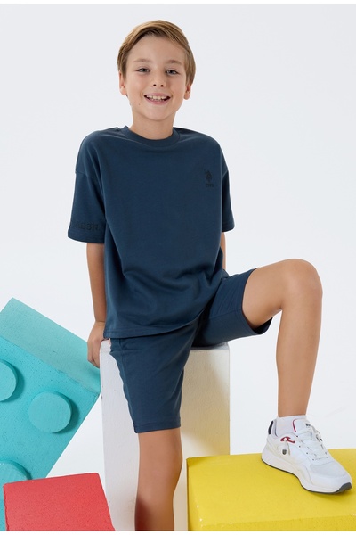 U.S. Polo Assn. U.S. Polo Assn Licensed Boys' Top and Bottom Set