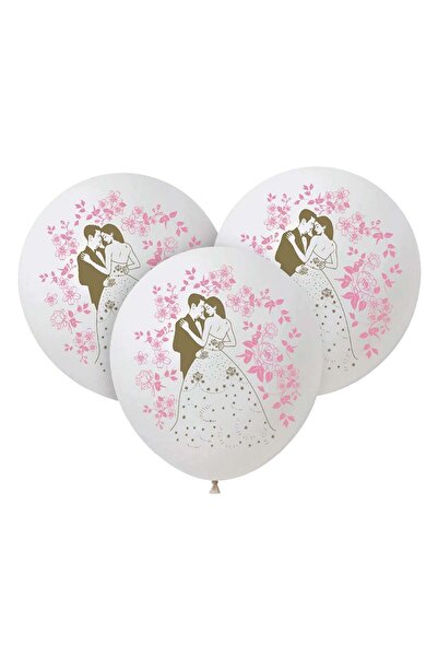 OEM Baloane Petrecere de Nunta Imprimeu Pereche 30cm - 10buc