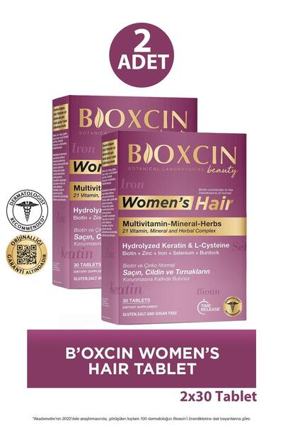 Bioxcin Women's Hair 30 Tablet 2 Adet