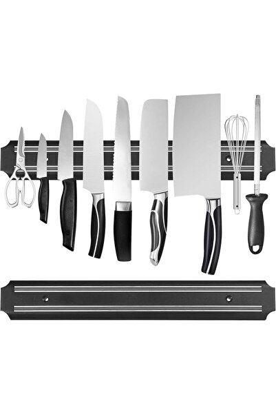 Arabest Magnetic Knife Holder (38cm x set of 2) Knife Storage Strip,Kitchen U...