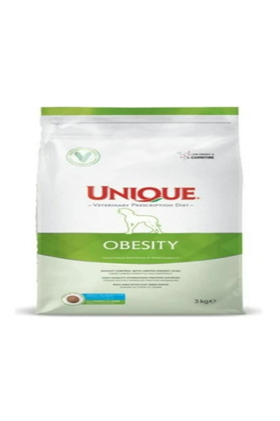 Unique Obesity Köpek Maması 3 Kg - ve İçin Veteriner Diyet Serisi