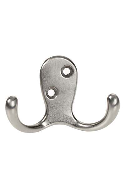 OEM Carlig Metalic Argintiu cu Suruburi