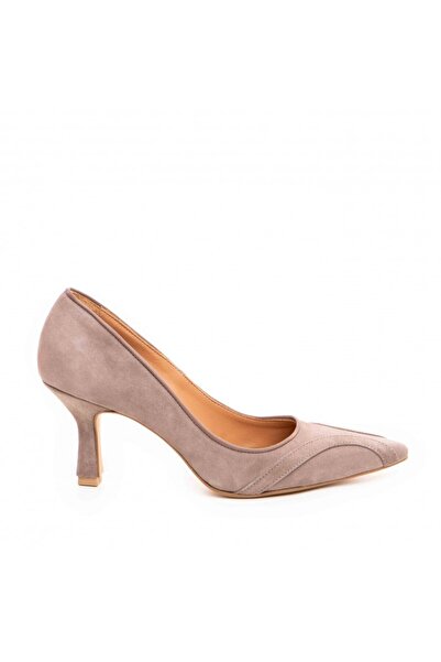 The 5th Element Pantofi stiletto piele naturala Grej Doja