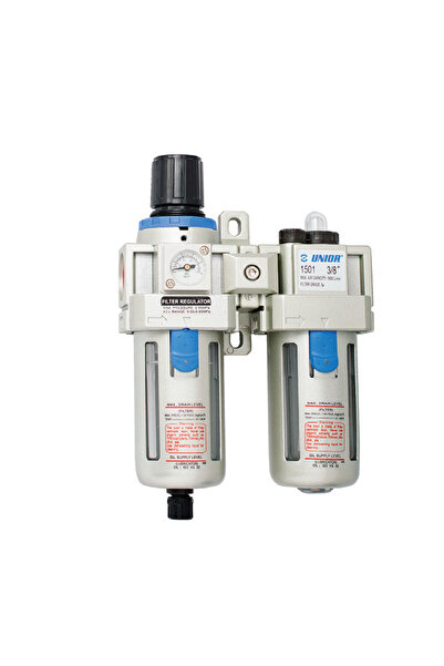Unior 1501 Ρυθμιστικό φίλτρο και πνευματικός λιπαντήρας 3/8 ίντσας - 617736