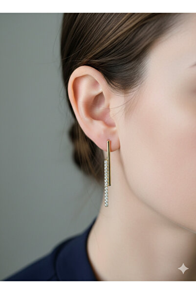 lavante butik kendini özel hisset Xuping Zircon Stone Stick Model Minimal Ste...