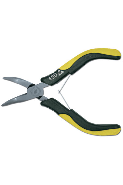 Egamaster Πένσα ESD με κυρτή μύτη και λαβή δύο υλικών (για τηλεφωνία)