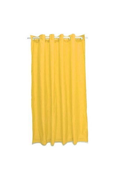 OEM Perdea de duș, E EFRALL, galbenă, material textil texturat tip waffle - m...