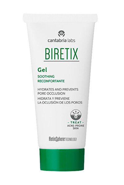cantabria labs Cantabria Labs, Biretix, Soothing, Gel, For Face, 50 ml