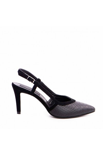 The 5th Element Pantofi stiletto piele naturala Negru Sutton