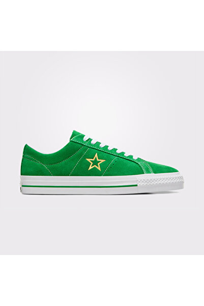Converse Недостатъци Една звезда Pro Suede Unisex Yeşil Sneaker