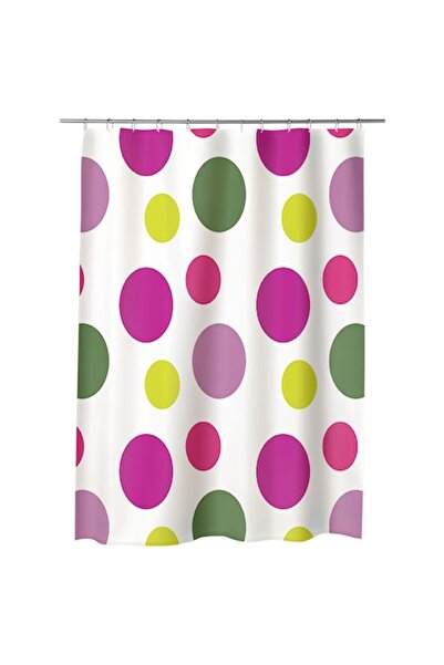 ART STAR Perdea de duș pentru baie cu stea artistică, puncte în diverse culori