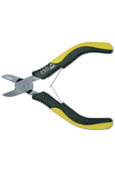 Egamaster Πένσα πλευρικής κοπής ESD με λαβή δύο υλικών