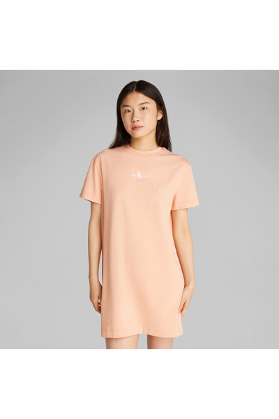 Calvin Klein Gradient Monologo Kadın Pembe Elbise