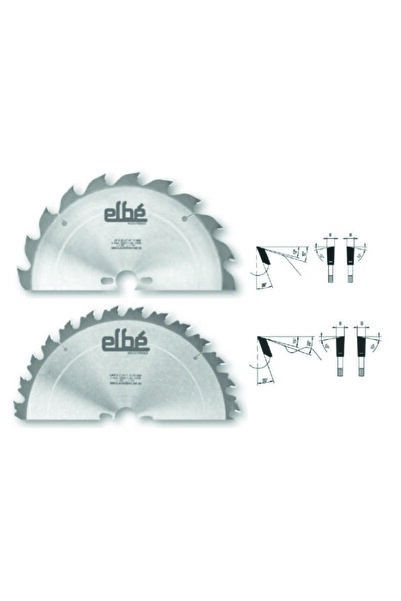 ELBE Λεπίδα κυκλικού πριονιού με επιμετάλλωση CMS και εναλλακτικό ακόνισμα 50...
