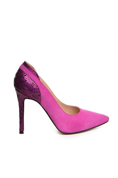 The 5th Element Sasha Fuchsia genuine leather stiletto shoes