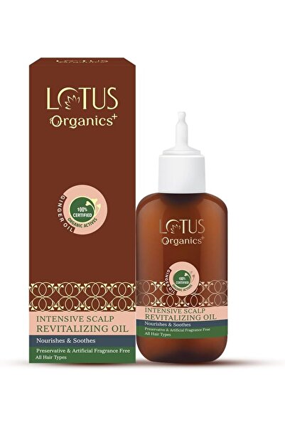 Lotus Organics+ Intensive Scalp Revitalizing Oil 100ml, Hair & Scalp Care