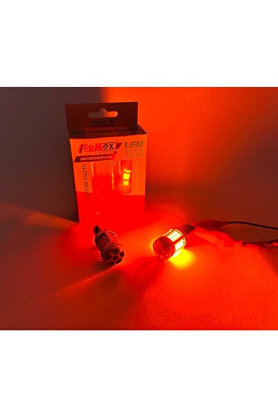 FEMEX FEMEXRenault Taliant LED Arka Sinyal Ampulleri Koyu Turuncu PY21W 1156 BAU15S