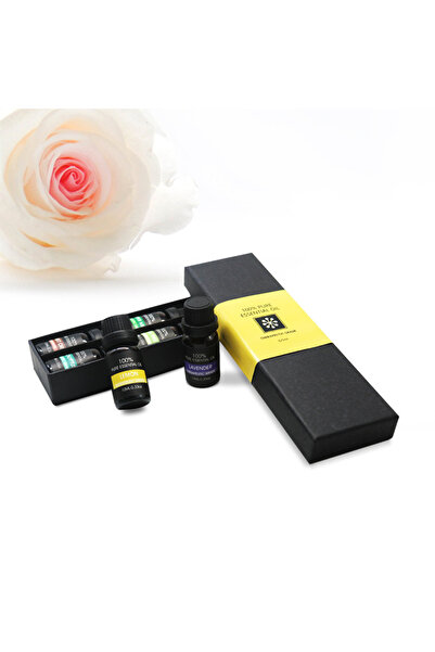 Innovium Σετ αιθέριων ελαίων Innovium™ – 6 αγνά αρώματα (Λεβάντα, Πορτοκάλι, ...