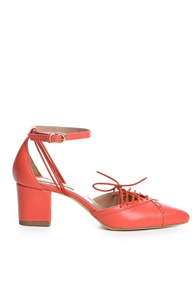 The 5th Element Rihanna Corai Block Leather Chunky Heel Shoes