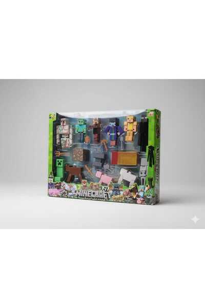 Gerenic Minecraft figure set