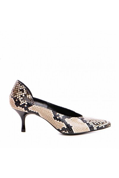 The 5th Element Celine Grey genuine leather stiletto shoes