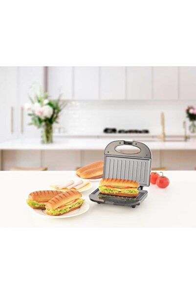 JANO 1400W Electric Sandwich Maker with Non-Stick Removable Panels, LED Indic...