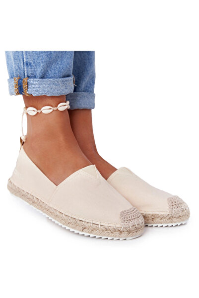 Big Star Shoes Espadrilles on a braided sole Big Star HH274501 Beige 37