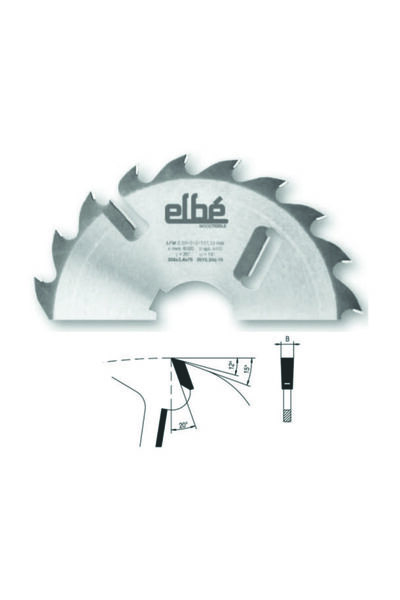 ELBE Λεπίδα κυκλικού πριονιού πολλαπλών λεπίδων CMS 450x4.2x130 Z24+4