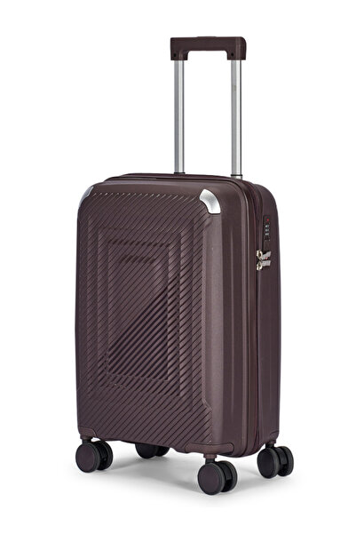 LİMRA 20-inch hard-shell travel bag designed for airplane cabins, made of hig...