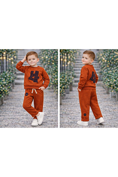 kahkaha kids Σετ φόρμας για αγόρια – Βαμβακερό, μακρυμάνικο φούτερ και σετ 2 ...