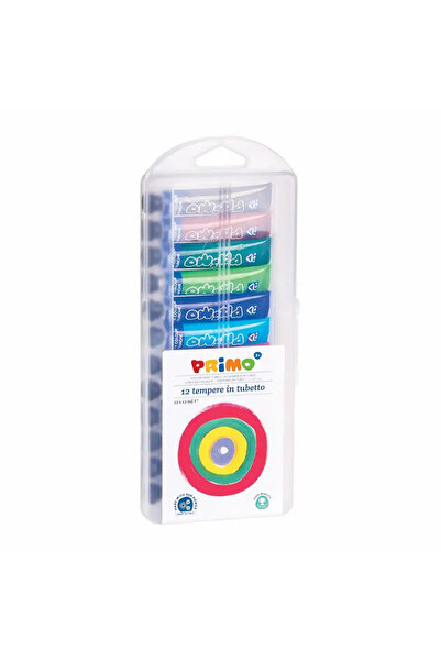 Primo Tempera Morocolor, 12 ml, 12 culori/cutie