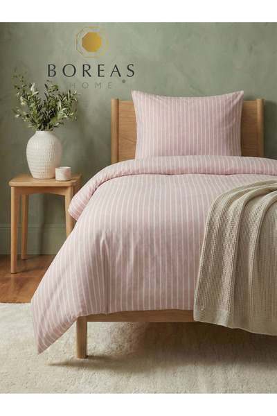 Boreas Home Lines Premium Fitted Single Duvet Cover Set