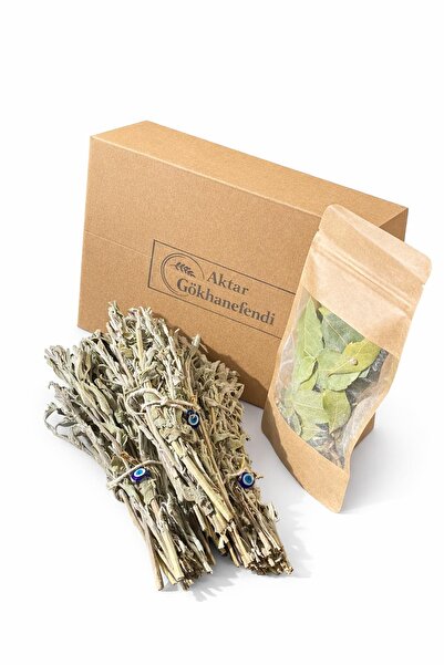 Aktar Gökhanefendi 3 Adet Nazar Ve Arınma Için Demet Tütsü Nazar Boncuklu Ada...
