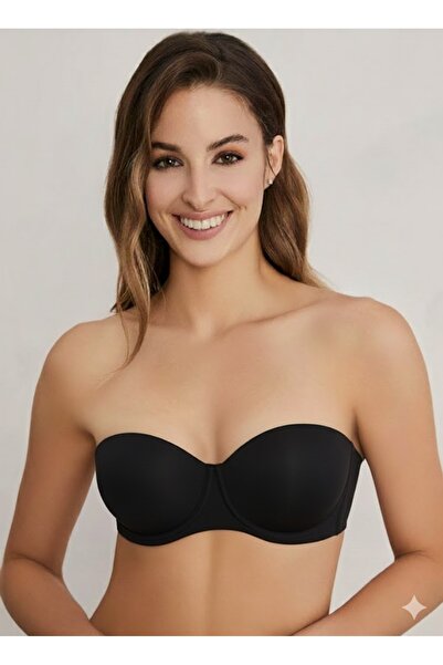 Eros Women's Adele Strapless Double Push-Up Supported Bra Ersk160