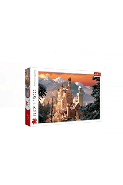 Trefl Puzzle Castelul Neuschwanstein Germania, 1500 piese, puzzle adulti prem...