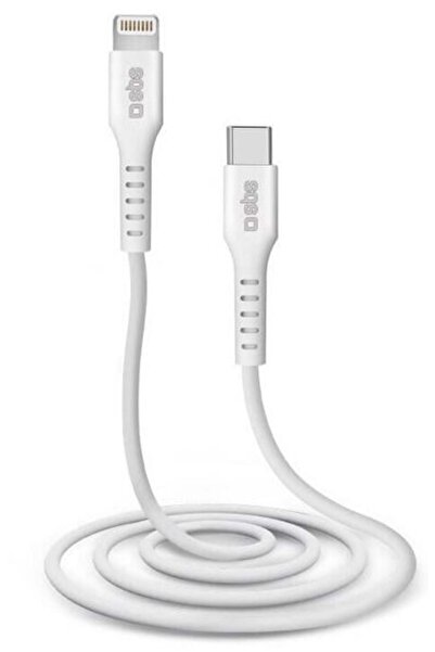 Other SBS Lightning - USB C Cable 1m White for Data Transfer and Charging