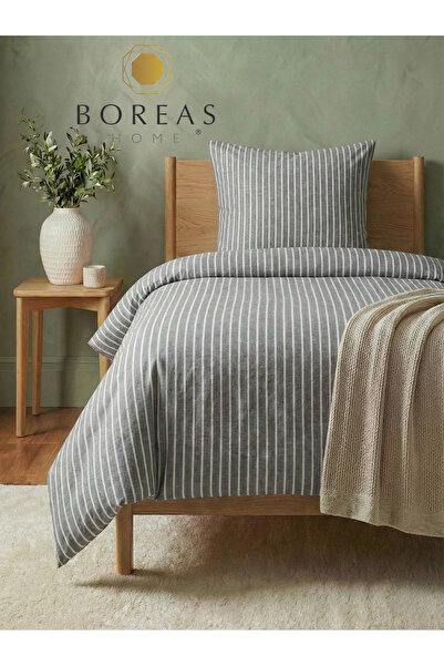 Boreas Home Lines Premium Fitted Single Duvet Cover Set