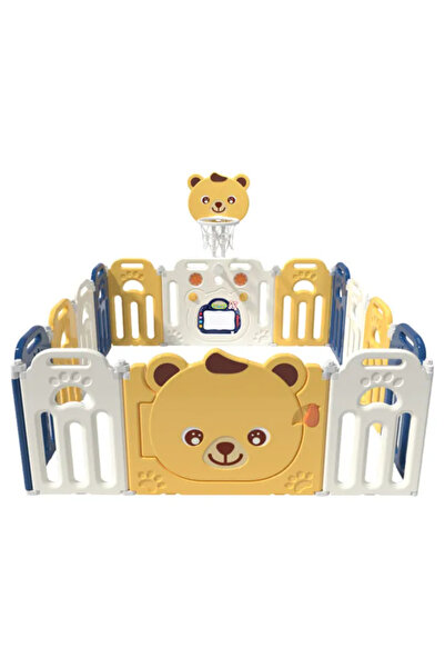 LITTLE ANGEL Baby Playpen Toddler Play Yard With Hoop 14 pcs
