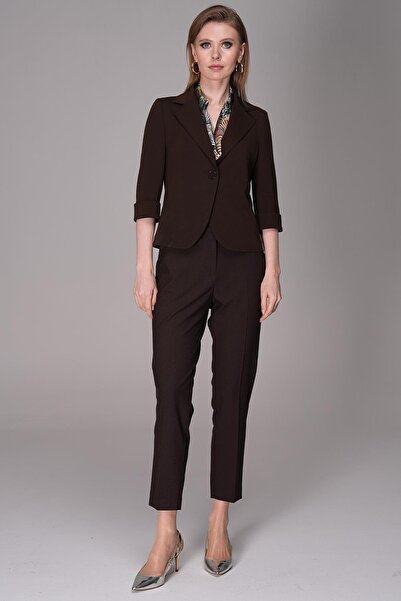 Journey Truvakar Kol-Önden Düğmeli, Kısa Ceket