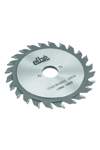 ELBE Ρυθμιζόμενη σμίλη ''D125x2.8/3.8x20Z12+12''